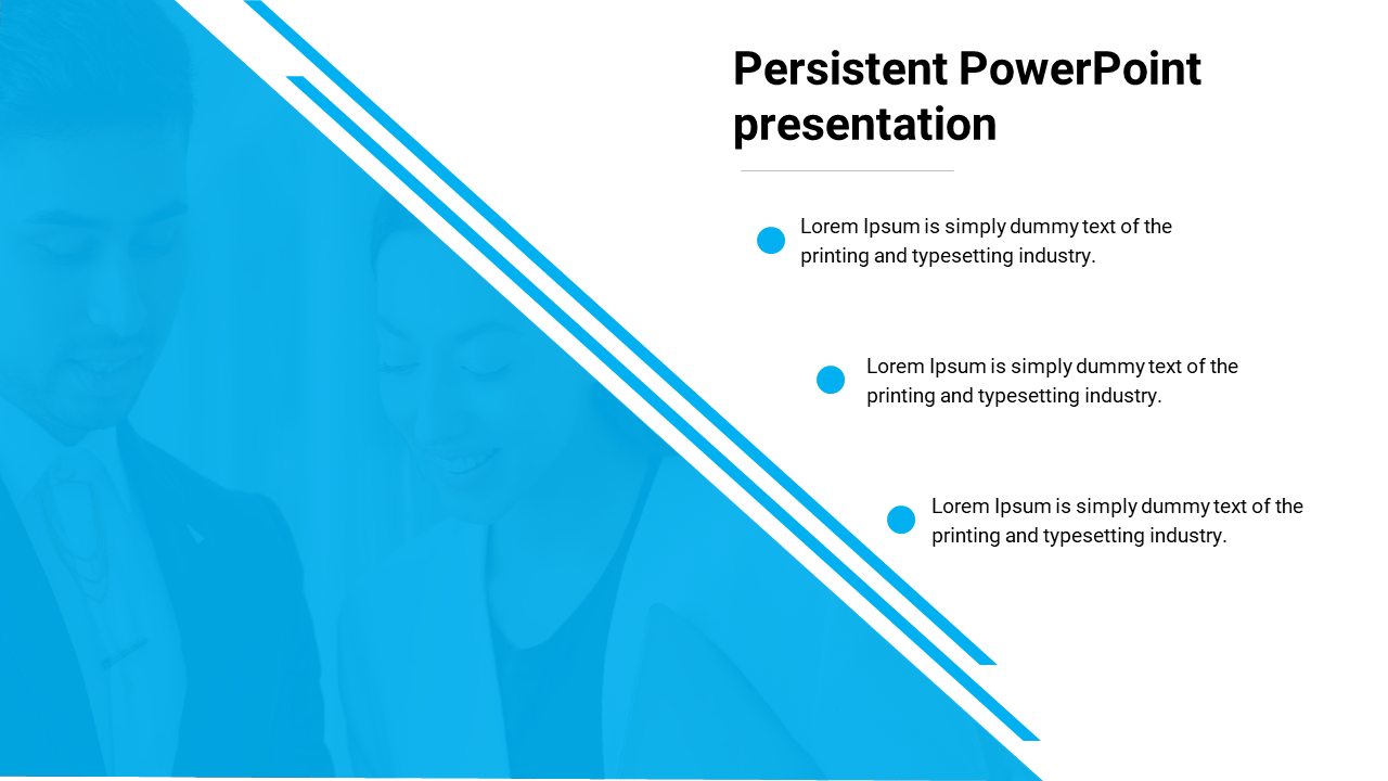 Creative Persistent PowerPoint Presentation Slide Template